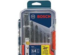 $12.99 – Bosch 14-Piece Black Oxide HSS Twist Drill Bit Set (BL14) + Free Store Pickup at Lowe’s or Free Shipping on $35+ Bosch 14-Piece Black Oxide HSS Twist Drill Bit Set