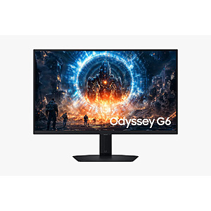 Samsung Odyssey G60F deal Samsung Odyssey G60F gaming monitor in black