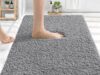 $5.49 – OLANLY Microfiber Bathroom Rug (Grey) – + Free Shipping w/ Prime or on $35+ OLANLY Grey Microfiber Bathroom Rug