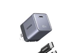 $21.48 – UGREEN Nexode Air 65W Charger Block with USB C Cable at Record Low Price on Amazon UGREEN Nexode Air 65W Charger Block with USB C Cable