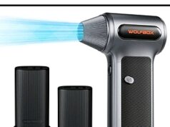 WOLFBOX MF200 Electric Air Duster with Removable Battery, Dual-battery Pack WOLFBOX MF200 Electric Air Duster