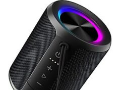 $11.40 – 20w DUDGSIS IPX7 Portable Bluetooth Speaker at Amazon DUDGSIS Portable Bluetooth Speaker in black