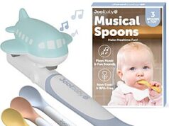 $6.50 – 3-Count Jool Baby Musical Baby Feeding Spoons w/ Plane Toy Attachment + Free Shipping w/ Prime or on $35+ 3-Count Jool Baby Musical Baby Feeding Spoons with Plane Toy Attachment