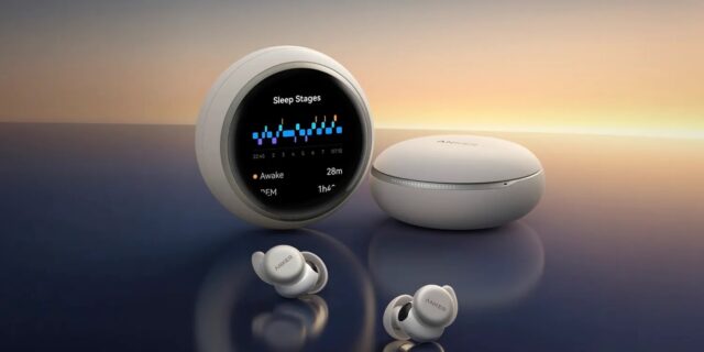 Anker Sleep Earbuds 4 Pro with onboard touchscreen