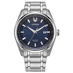 CITIZEN Mens Eco-Drive Sport Luxury 42mm Super Titanium AW1240-57L watch