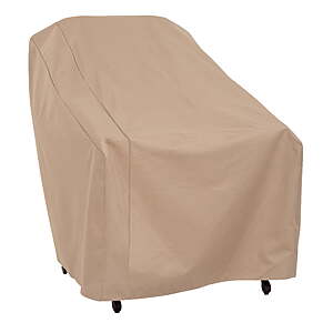 Modern Leisure Basis Patio Chair Cover in khaki