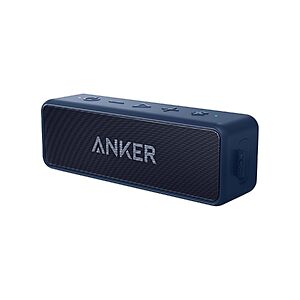 $29.99 – Anker Soundcore 2 12W Portable Bluetooth Speaker w/ 24-Hour Playtime & IPX7 Waterproof  + Free Shipping w/ Prime or on $35+
