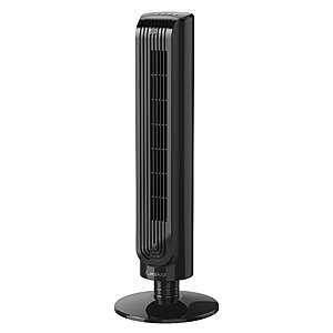 $29.99 – : Lasko 32″ 3-Speed Oscillating, Remote, 8-Hour Timer Tower Fan T32200 at Walmart.com