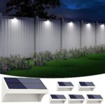 $9.44 – NIORSUN Waterproof LED Solar Fence Lights w/ 4-Modes on Sale for  + Free Shipping w/ Prime or on $35+
