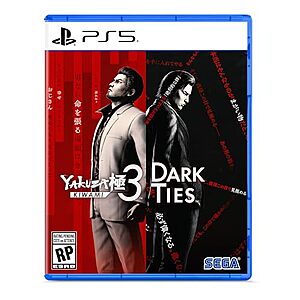 $29.99 – * | Yakuza Kiwami 3 & Dark Ties (PS5, NSW2) at Amazon