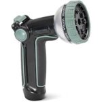 $5.43 – | Amazon Basics Garden Hose Nozzle, 10 Spray Patterns, Metal with Rotating Head, Black at Amazon