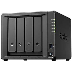 $419.99 – | Synology DS425+ Private Cloud Media Server – Stream, Back Up & Share Files (4-Bay Diskless NAS) at Amazon