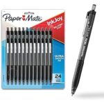 $6.52 – * | 24-Ct Paper Mate InkJoy 300RT Retractable Ballpoint Pens (1mm Medium, Black) at Amazon