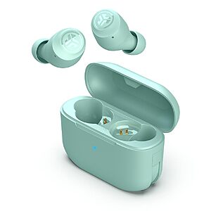 $12.39 – JLab Go Air Pop True Wireless Earbuds, in Ear Headphones, Bluetooth Earphones, Ear Buds Mint at Record Low Price on Amazon