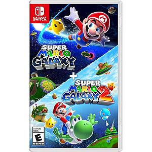 $48.97 – * | Super Mario Galaxy + Super Mario Galaxy 2 (Switch) at Amazon