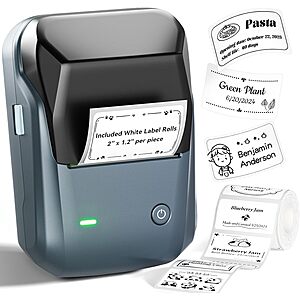 NIIMBOT B1 Thermal Label Printer with 230 labels