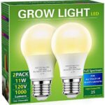 $5.99 – 2-Count Briignite A19 Full Spectrum LED Grow Light Bulbs (100W Equivalent, 4000K, 1000 Lumens)  ($3 each) + Free Shipping w/ Prime or on $35+