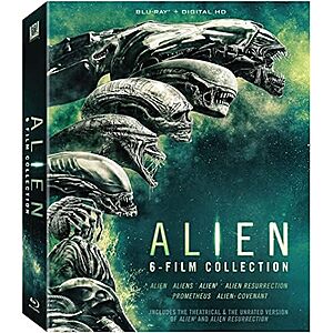 $24.96 – Alien: 6-Film Collection – BLU-RAY  Amazon.com