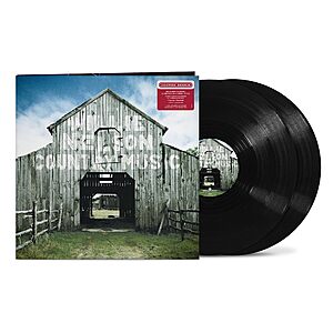 2LP vinyl of Willie Nelson's 'Country Music' album
