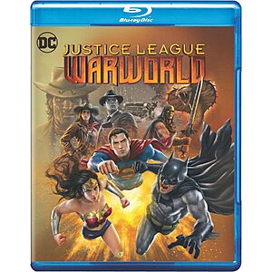 $8.99 – Justice League: Warworld (Blu-ray) Available at Lowest Price Ever with Free Shipping at Amazon
