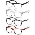 $4.74 – 4-Pack MODSFANS Reading Glasses (+2.75 x)  + Free Shipping w/ Prime or on $35+