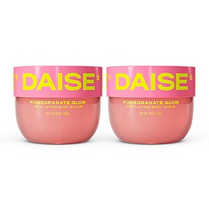 $7.99 – 2-Pack 18-Oz DAISE Exfoliating Body Scrub (Pomegranate Glow) – Lowest Price Ever with Free Shipping on Amazon