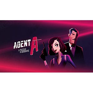 Agent A: A puzzle in disguise and Bad Cheese on Epic Games Store