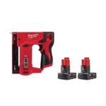 $149.99 – Milwaukee M12 3/8″ 12V Crown Stapler w/ 2x 4Ah Batteries at Record Low Price on Ace Hardware