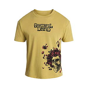$5.33 – , XS,S,M, Grateful Dead Men’s and Big Men’s Boxy Fit Graphic Tee, Walmart