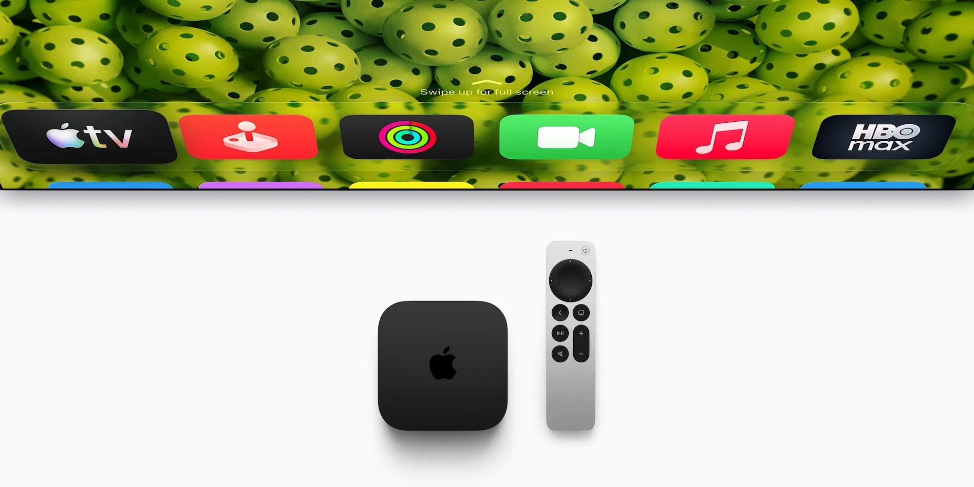 Apple TV 4K in black