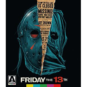 $25.00 – Friday The 13th 4K Ultra HD Arrow Edition Now $25 on Amazon.com