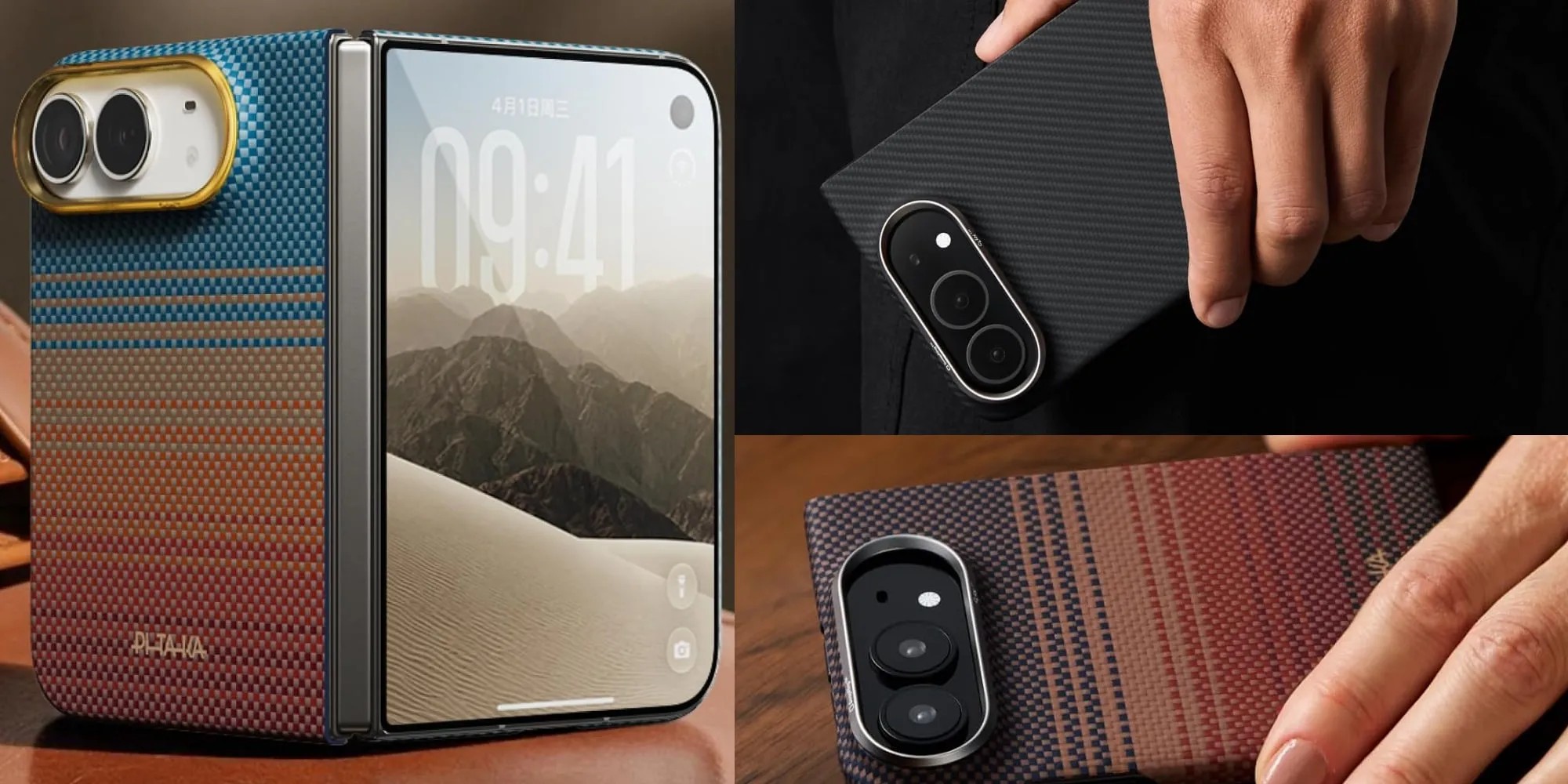 Pitaka iPhone Duo Case in black