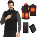 $40.00 – Kemimoto Windproof Heated Vest w/ App Control & 10000mAh Battery (Various Sizes) $40 + Free Shipping