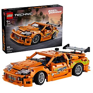 $35.49 – LEGO Technic Fast and Furious Toyota Supra MK4 Building Kit (42204)  + Free S&H at Amazon