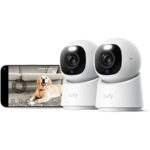 $77.99 – Refurbished 2-pack eufy E30 4K Indoor Camera w/ 360° Pan & Tilt  + Free Shipping