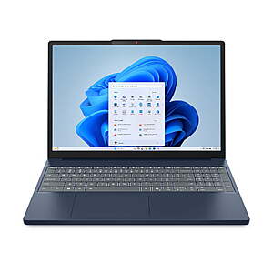 $599.00 – Lenovo IdeaPad Slim 3: 15″ FHD+ IPS, Ryzen 7 8840HS, 16GB DDR5, 512GB SSD $599