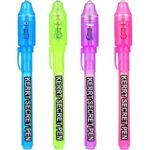 $4.19 – 4-Count KERRT Invisible Ink Pen with UV Light Secret Message Pen for Kids on Sale for  + Free Shipping w/ Prime or on $35+