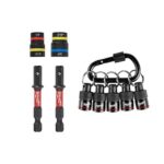$18.47 – Milwaukee SHOCKWAVE Impact-Duty 2-In-1 Alloy Steel Magnetic Nut Driver Set (2-Piece) with 5-Piece Hex Bit Holder with Carabiner – Lowest Price Ever at Home Depot