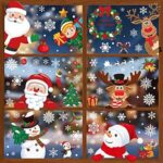 $2.99 – 186-Piece Traplace Christmas Window Clings (9 Sheets)  + Free Shipping w/ Prime or on $35+