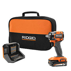 $83.99 – , FS, Blemished, RIDGID 18V SubCompact Brushless 4-Mode 1/2″ Impact Wrench Kit, Direct Tools Outlet