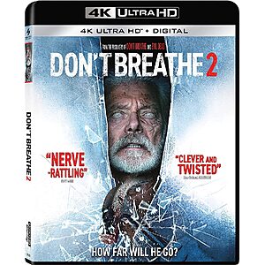 $11.39 – Don’t Breathe 2 – 4K + Digital  on Amazon.com