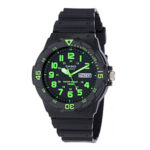 $28.26 – Casio Men’s Dive Style Watch, Black/Green OR Blue MRW200H-3BV
