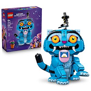 825-Piece LEGO KPop Demon Hunters - Derpy Tiger and Sussie Bird building set