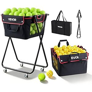 VEVOR Tennis & Pickleball Hopper with 175 balls
