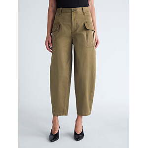 $14.00 – Scoop Women’s and Women’s Plus Tapered Cargo Trousers, 26” Inseam, Sizes 0-14 – $14