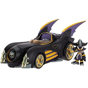 $11.99 – * | DC X Sonic Batmobile Shadow-fied! w/ 2.5″ Shadow as Batman Action Figure at Amazon