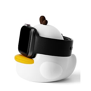 $5.99 – ELETIUO Duck Silicone Apple Watch Charger Stand (Various) + Free Shipping w/ Prime or on $35+