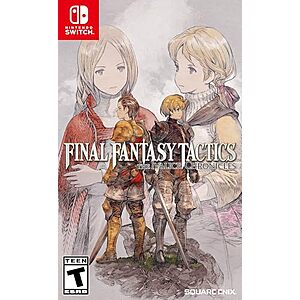 $29.99 – * | Final Fantasy Tactics: The Ivalice Chronicles (Nintendo Switch) at Amazon