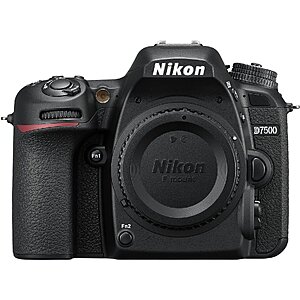 $996.95 – Nikon D7500 DX-Format Digital SLR Body – Lowest Price Ever at Amazon