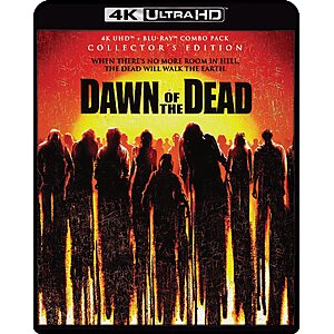 $21.99 – Dawn of the Dead – Collector’s Edition 4K Ultra HD + Blu-ray on Amazon.com for
